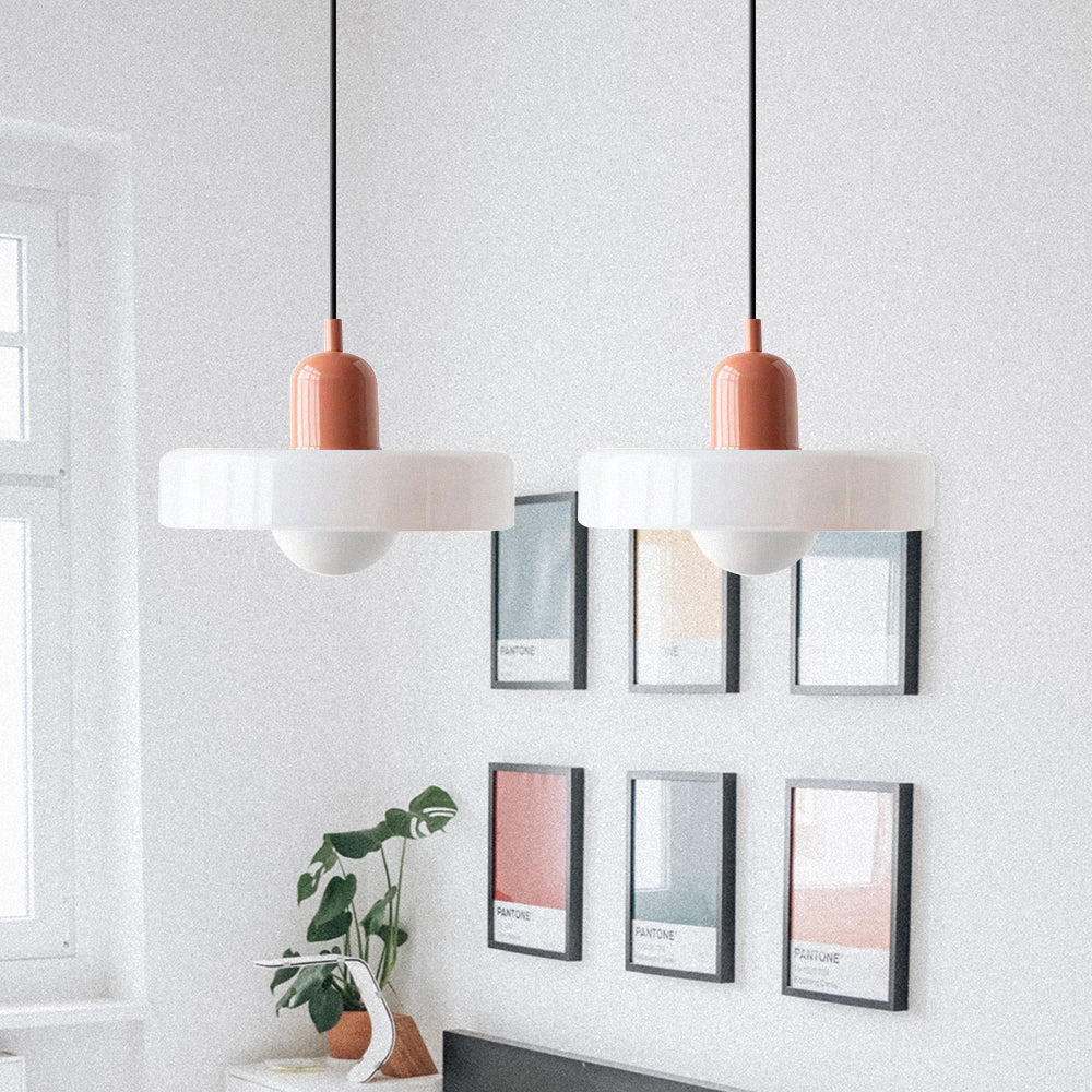 2 Heads Modern Bauhaus Glass Pendant Light - Image 36
