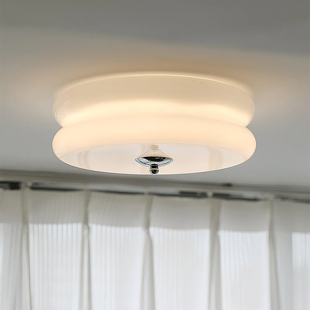 Art Deco Cream Cake Ceiling Light - Image 20