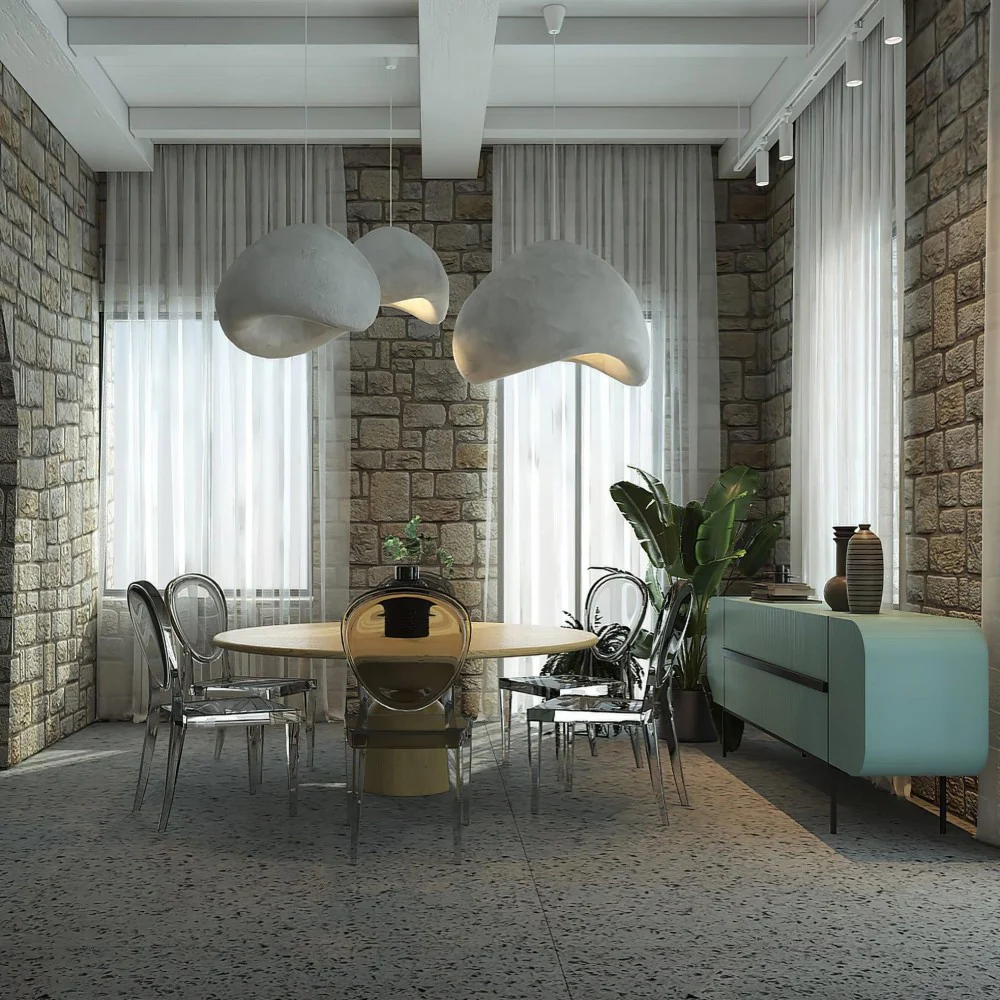 Art Decorative Cloud Shape Pendant Lights - Image 7