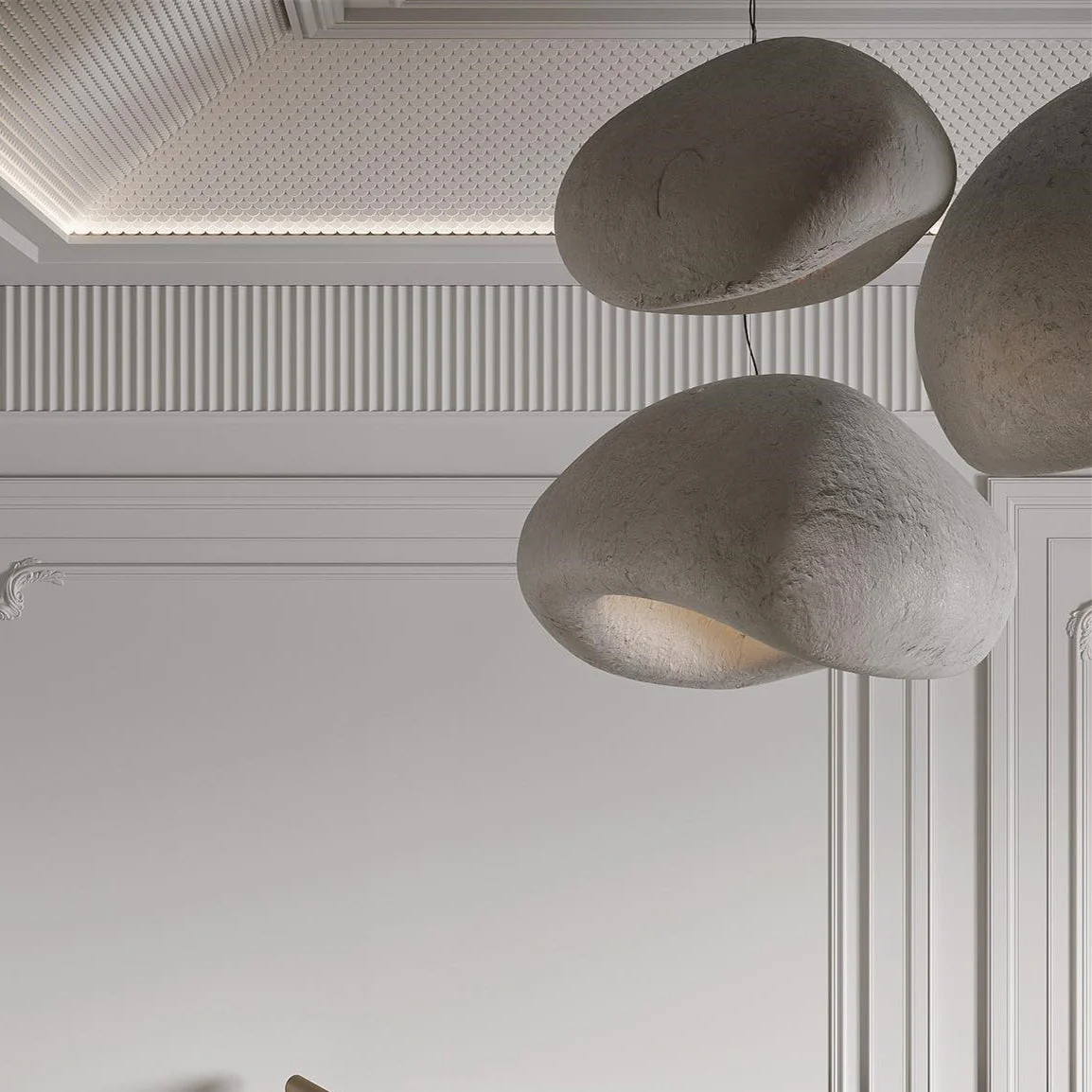 Art Decorative Cloud Shape Pendant Lights - Image 9