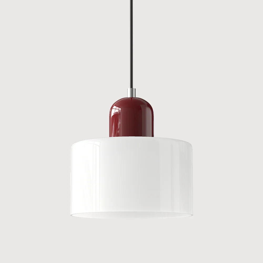 Modern Bauhaus Fresh Glass Pendant Light For Kitchen Island - Image 19