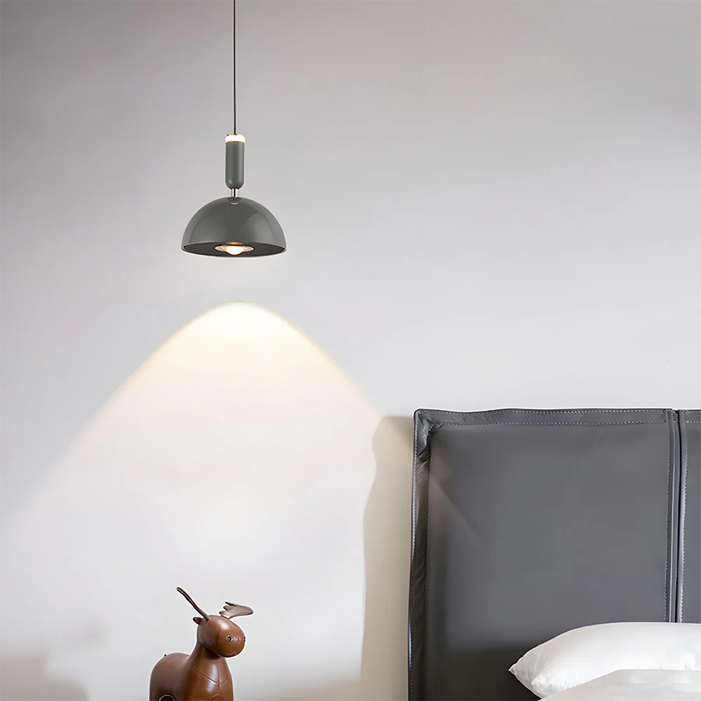 Bauhaus Modern Stained LED Pendant Light - Image 17
