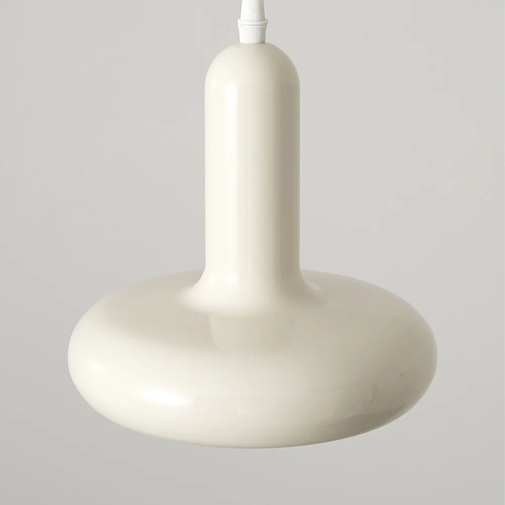 Bauhaus Puck Creamy Pendant Light - Image 11