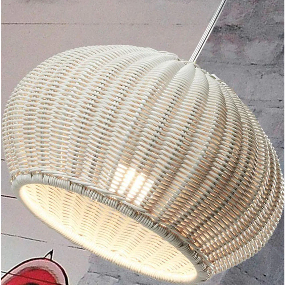 Bauhaus Weaving Lantern Shade Pendant Light - Image 7