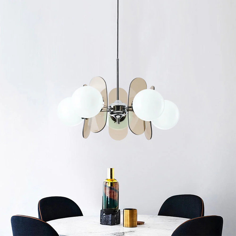 Modern Acrylic Art Deco Pendant Light For Living Room - Image 5