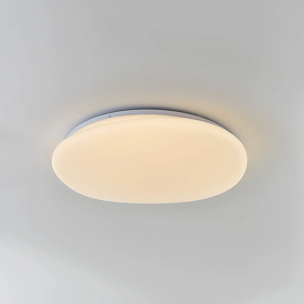Simple Acrylic Bedroom White LED Ceiling Light - Image 16