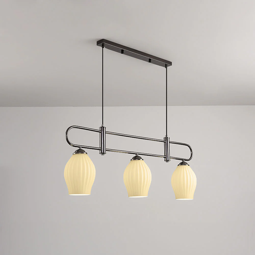 Modern Simple Glass Dining Room Colorful Ceiling Light - Image 20