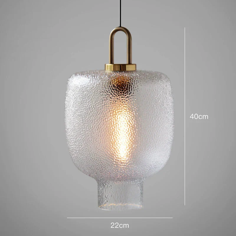 Clear Frosted Glass Pendant Light for Kitchen - Image 17