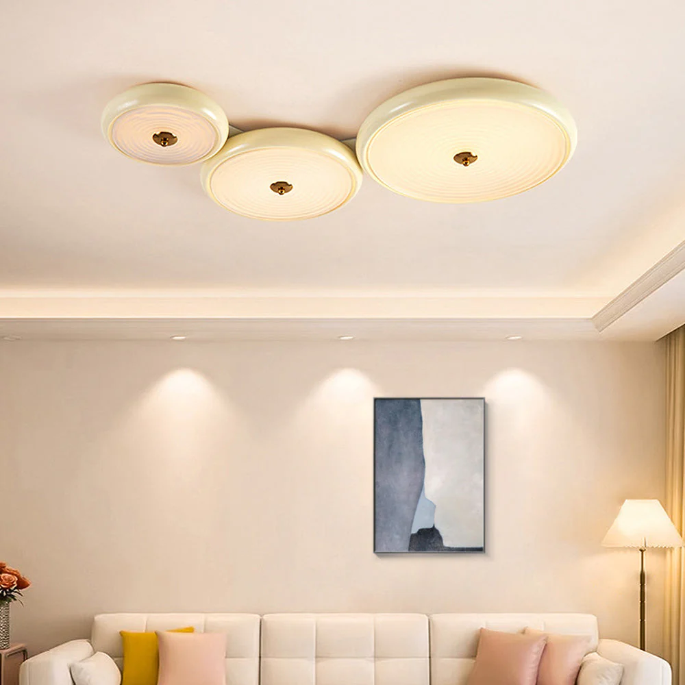 Contemporary Circular LED Ceiling Lamp - Image 3