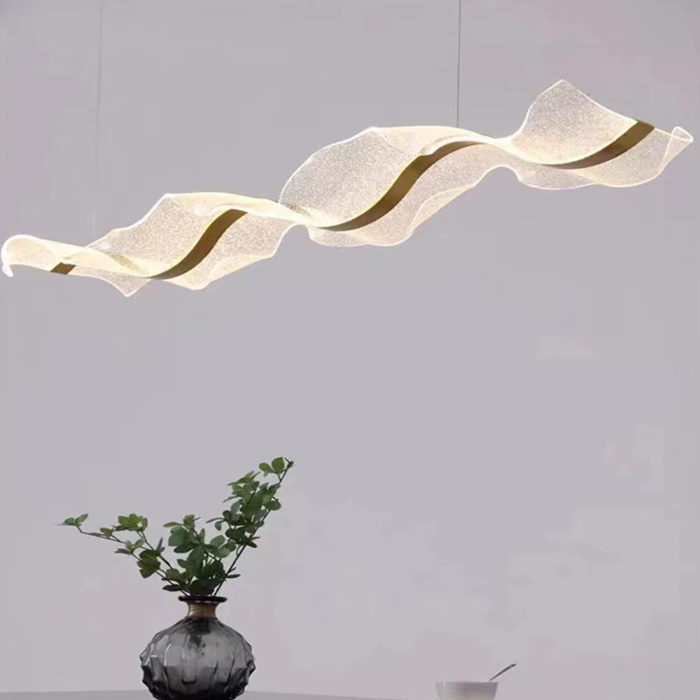 Contemporary Creative Water Ripple Pendant Light - Image 18