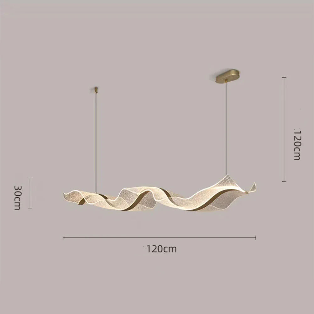 Contemporary Creative Water Ripple Pendant Light - Image 23