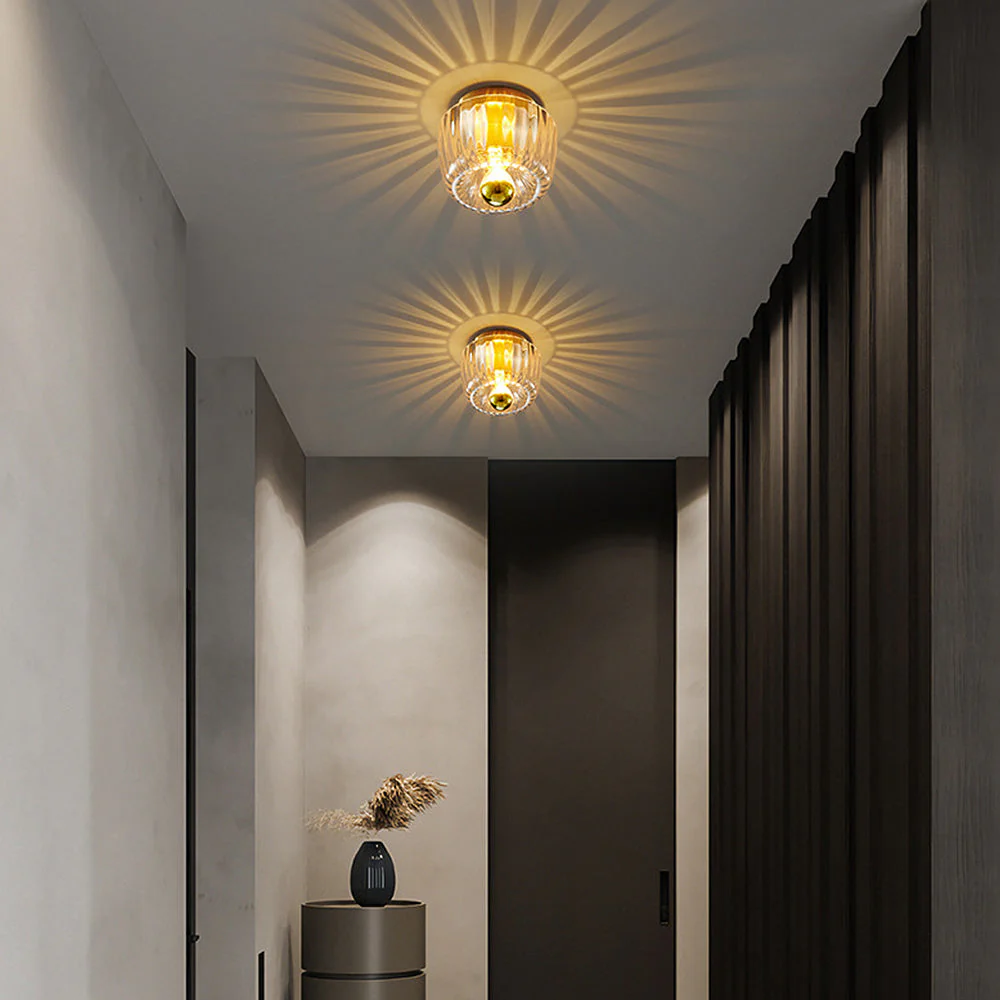 Contemporary Mini Clear Ceiling Light - Image 2