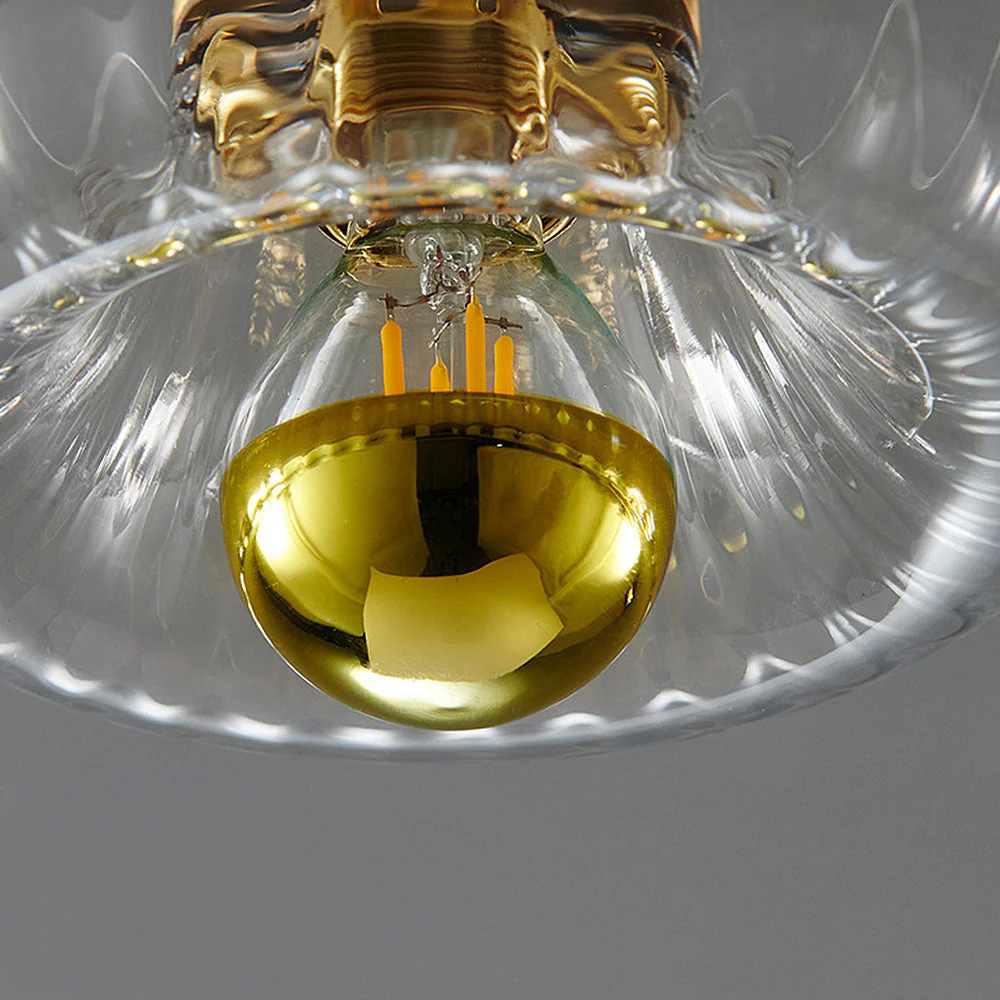 Contemporary Mini Clear Ceiling Light - Image 4