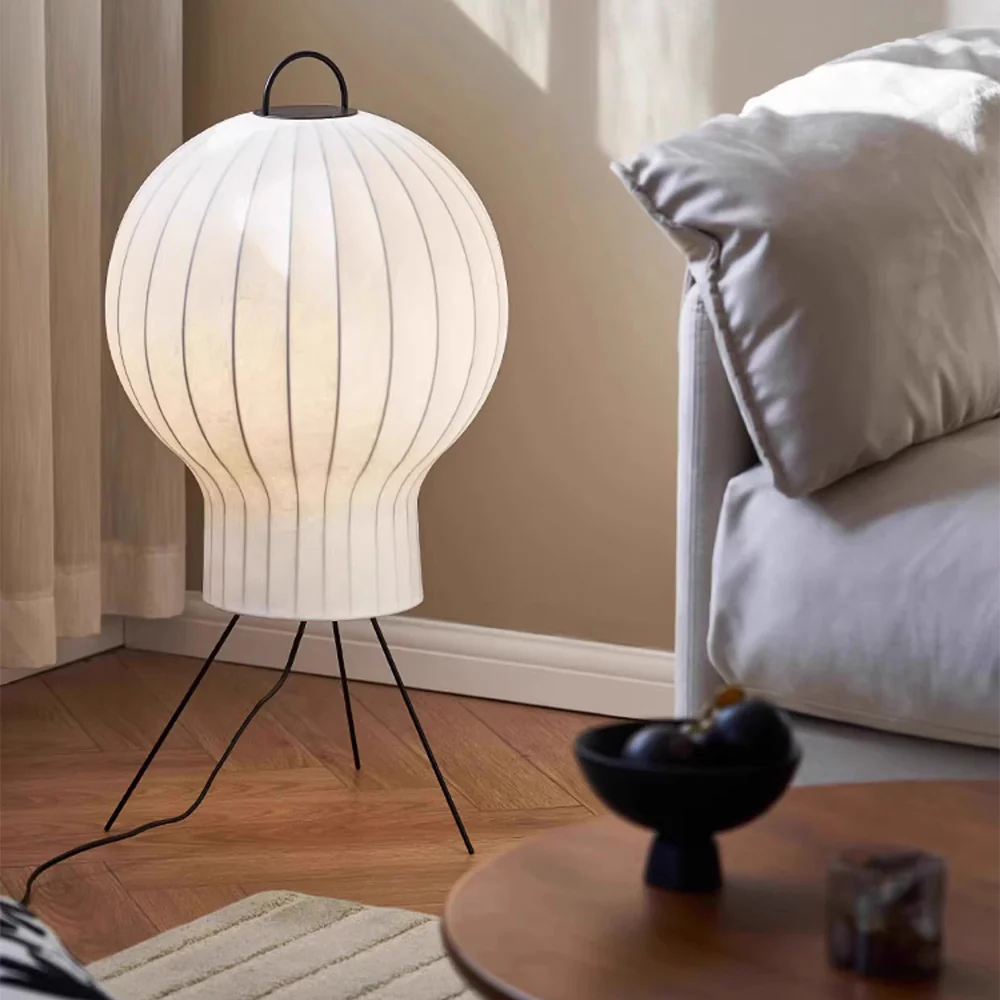 Contemporary Silk Hot Air Balloon Floor Lamp - Image 13
