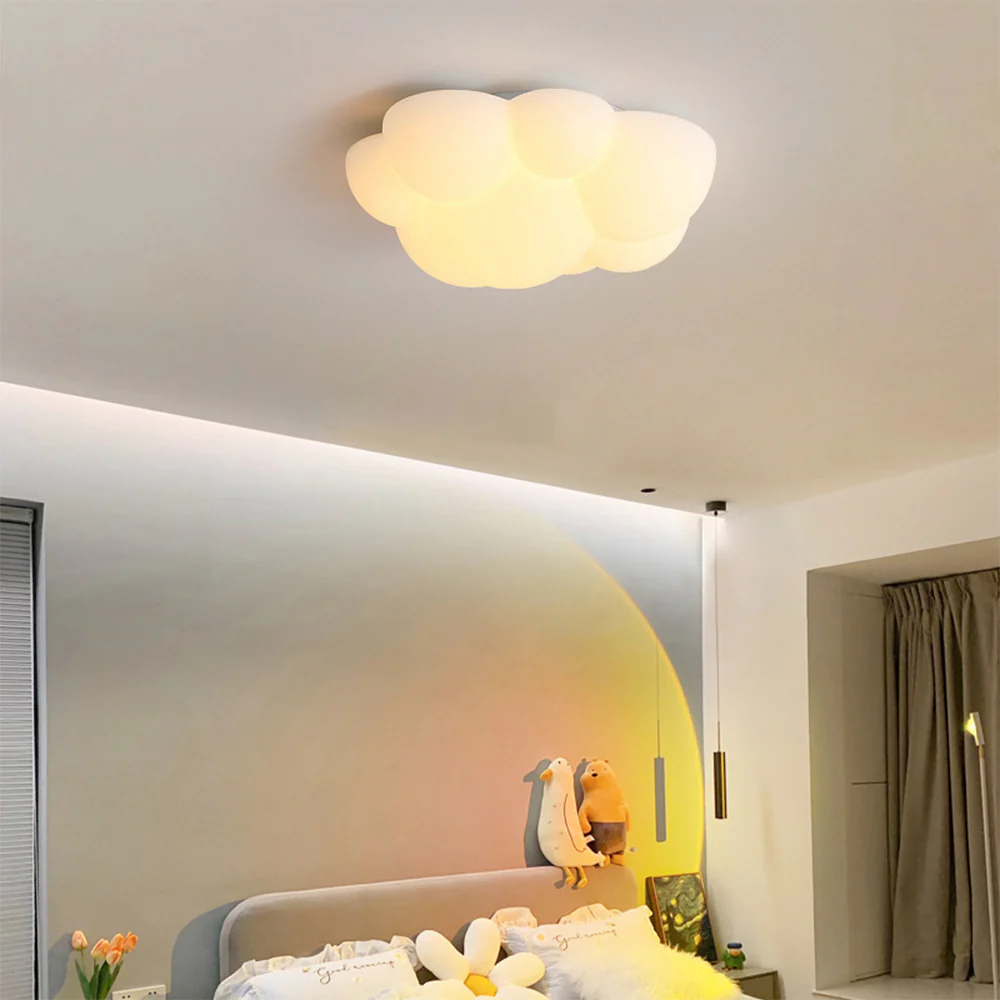 Creative 3D Cat Claw White Pendant Ceiling Light - Image 2