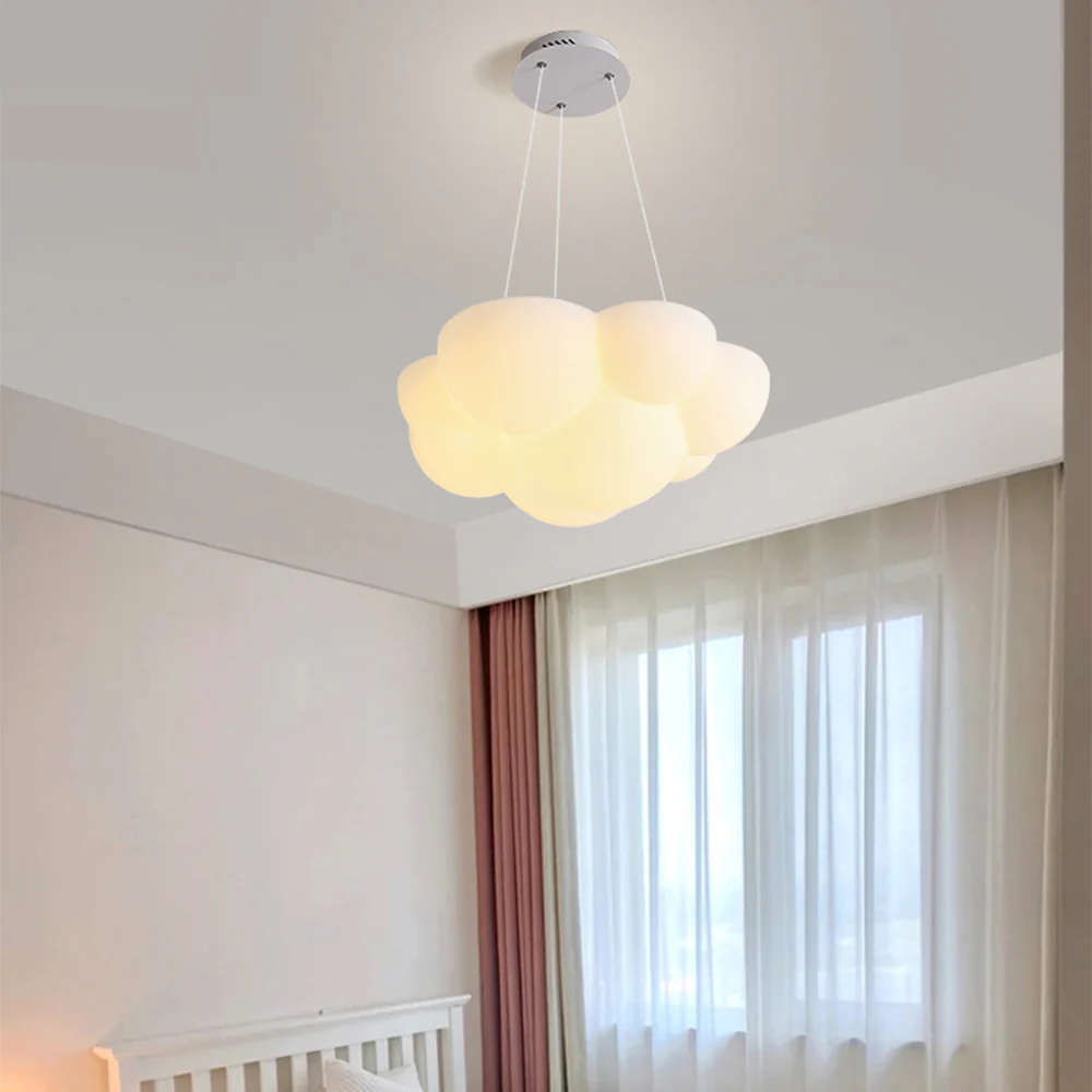 Creative 3D Cat Claw White Pendant Ceiling Light - Image 7