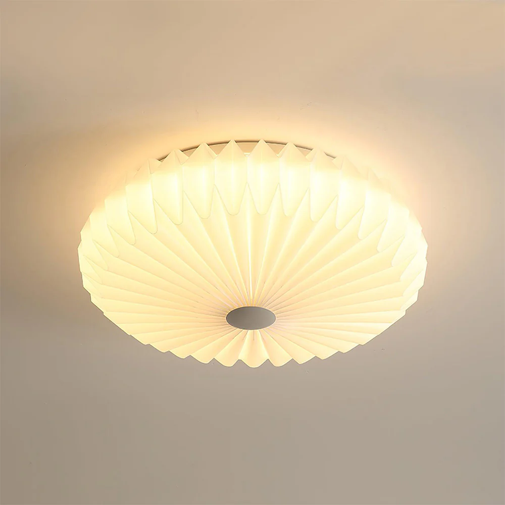 Creative Cloud Shape LED Pleated Origami Ceiling Light - Image 5