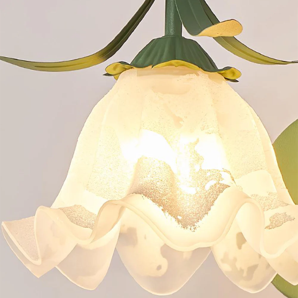 Creative Flower Glass Wall Light - Image 7