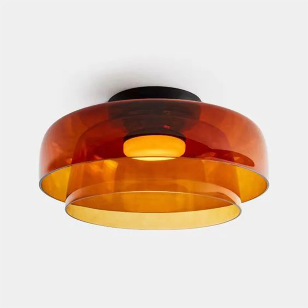 Creative Multi-Layer Glass Living Room Ceiling Light - Image 21