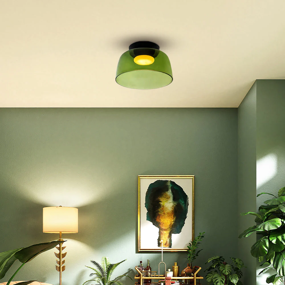 Creative Multi-Layer Glass Living Room Ceiling Light - Image 23