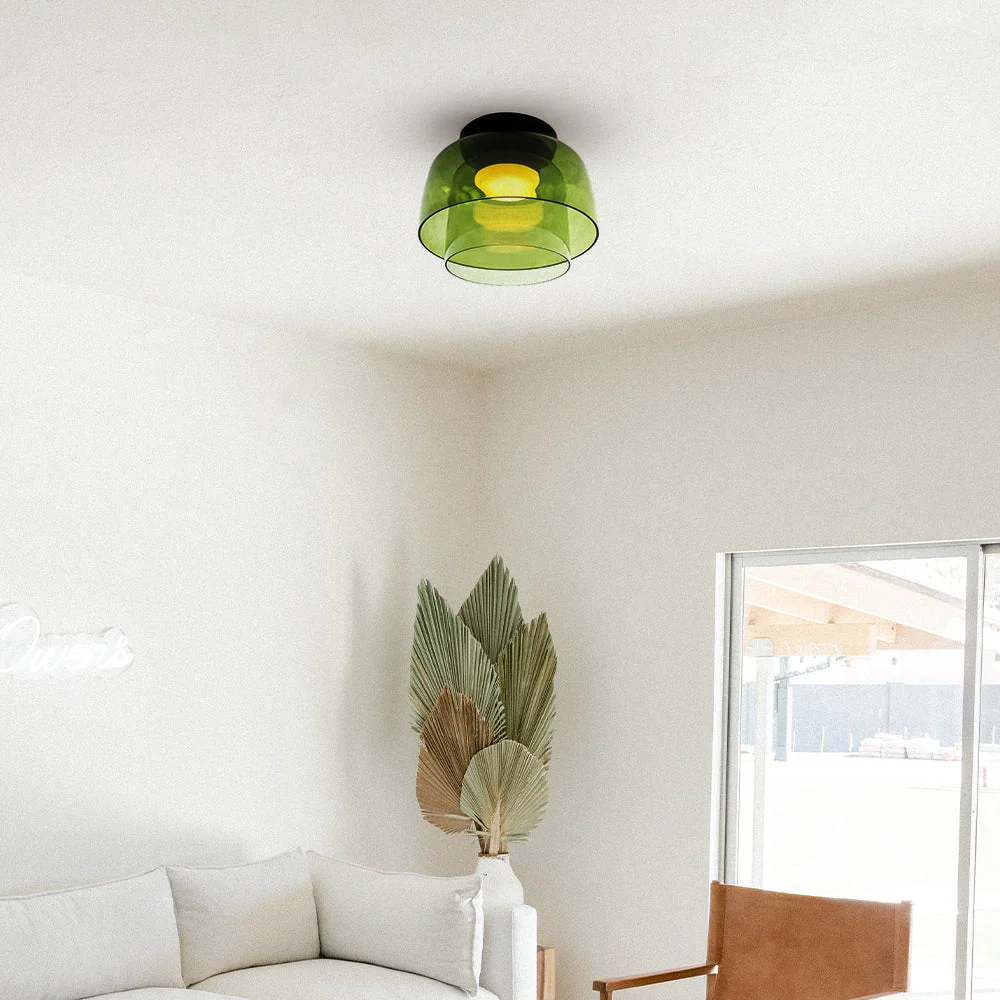 Creative Multi-Layer Glass Living Room Ceiling Light - Image 27