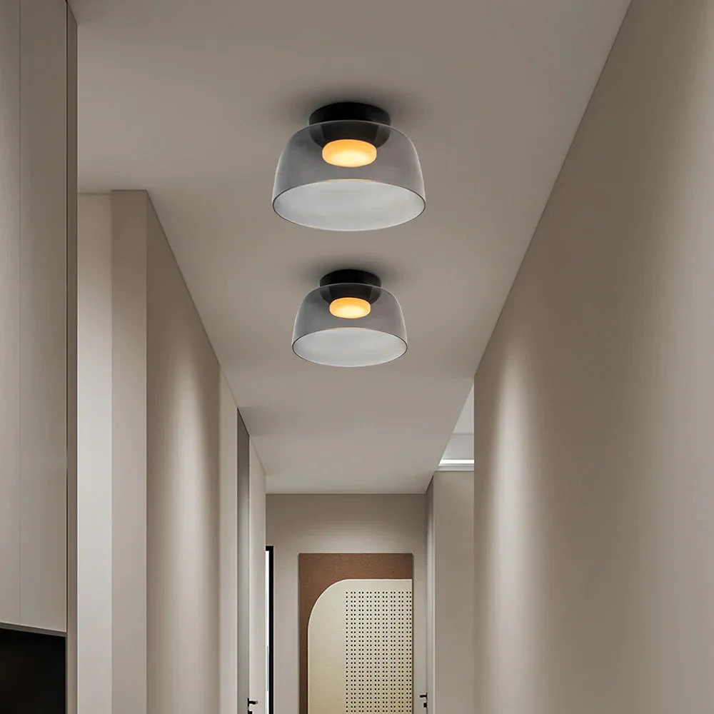 Creative Multi-Layer Glass Living Room Ceiling Light - Image 45