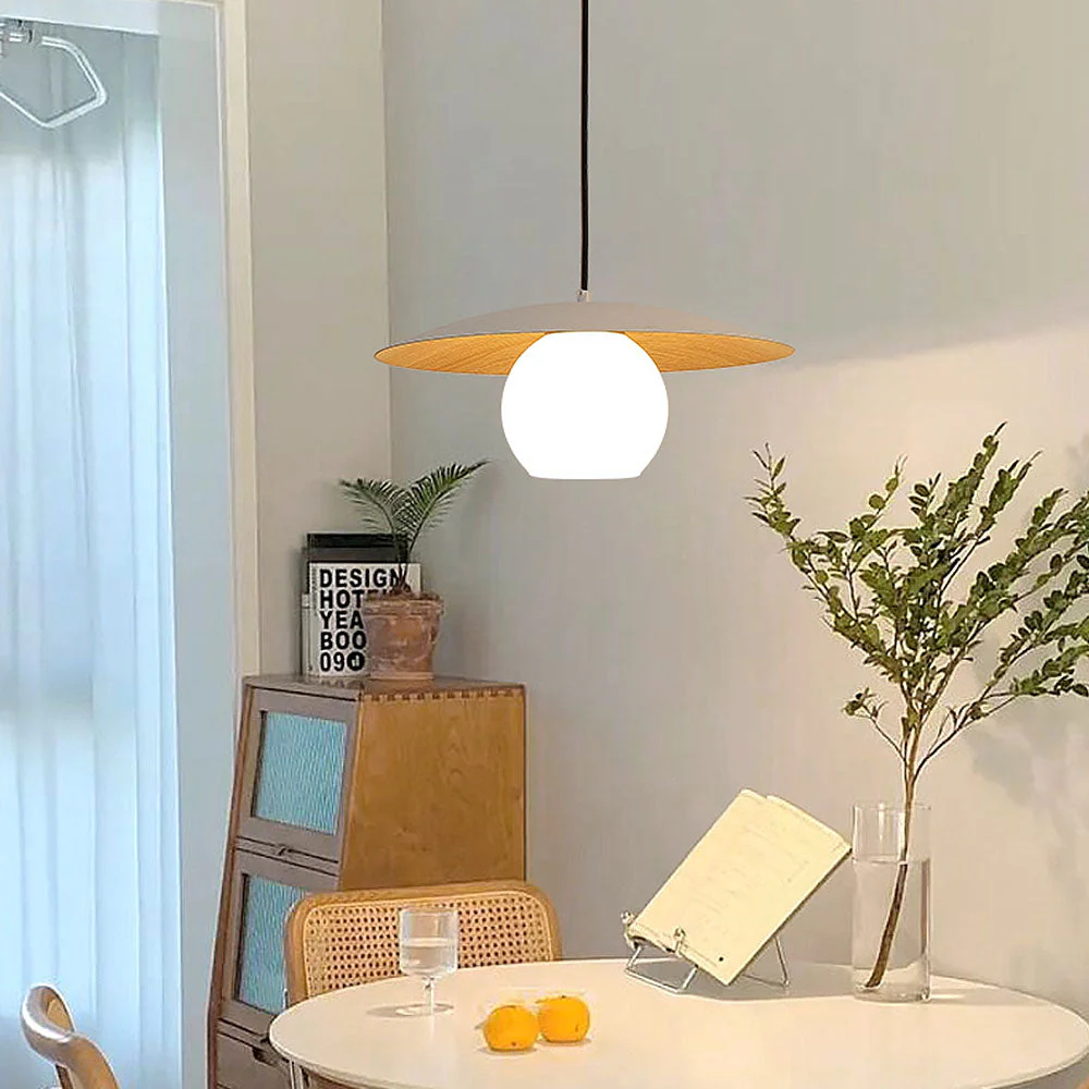 Creative UFO Iron Disc Mini Pendant Light - Image 2