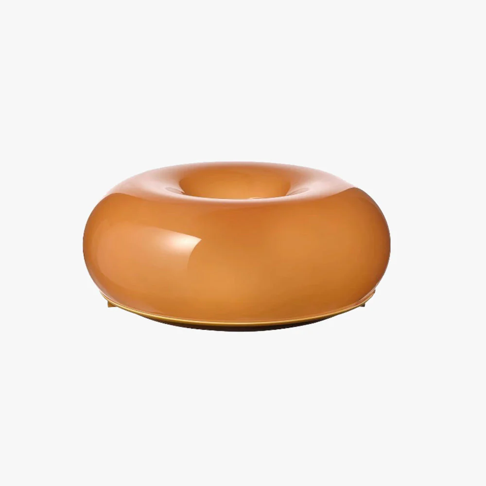Cute Donut Lamp Orange Table Lamp - Image 14