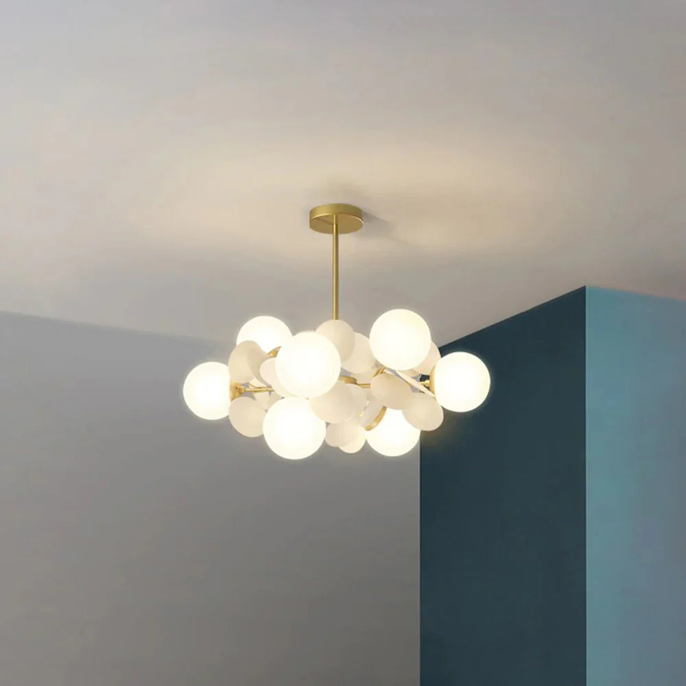 Creative Multicolored Flower Living Room Chandelier - Image 15
