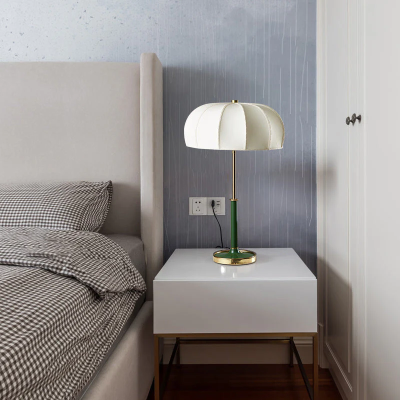 Fabric Table Lamp Decor E27 Bedside Table Light - Image 3