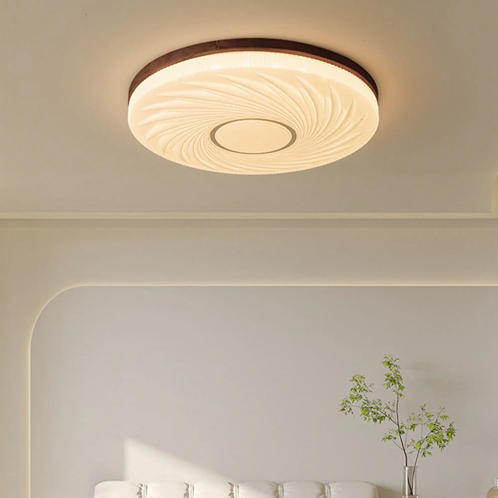 French Cream White Led Ceiling Light - Image 16