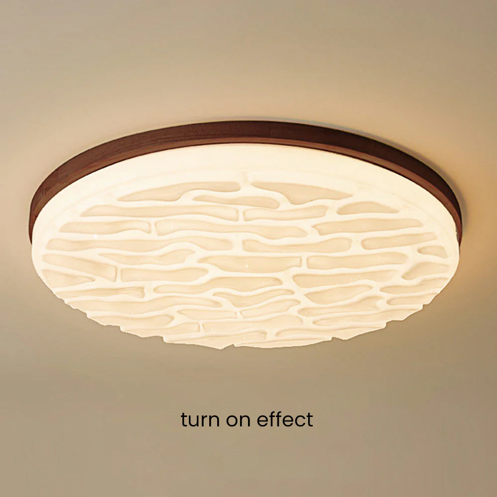 French Cream White Led Ceiling Light - Image 19
