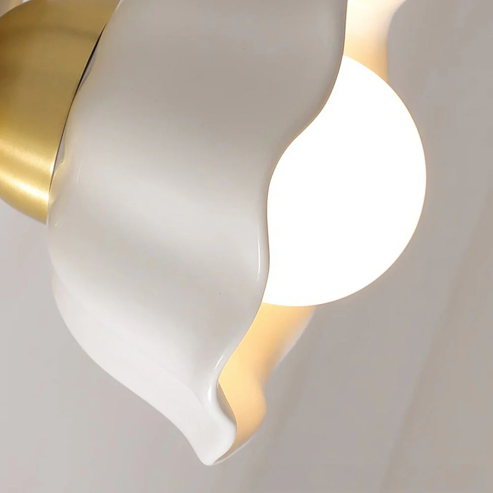 French White Adjustable White Wall Light - Image 3