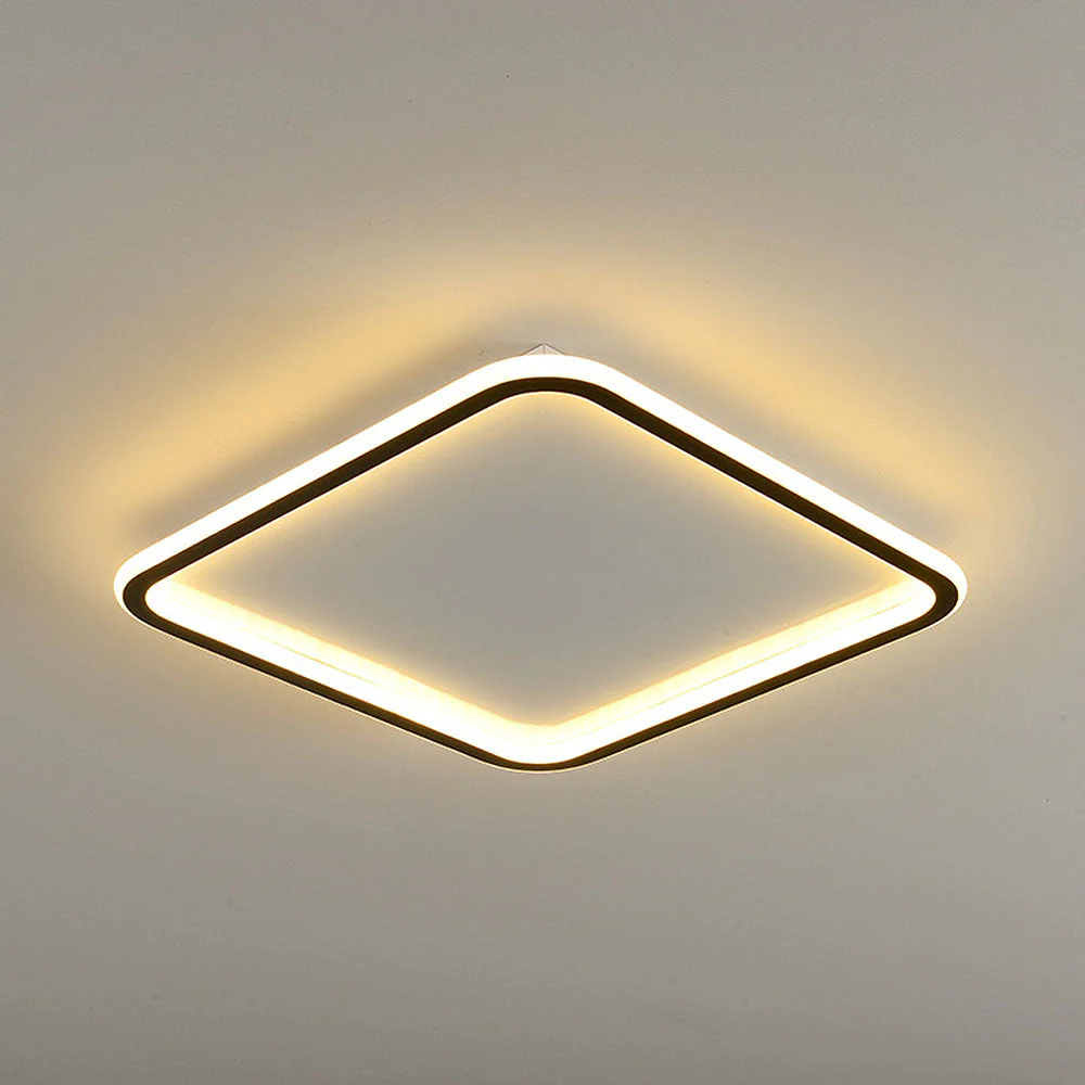 Geometry Square Hollow LED Ceiling Light - Image 8