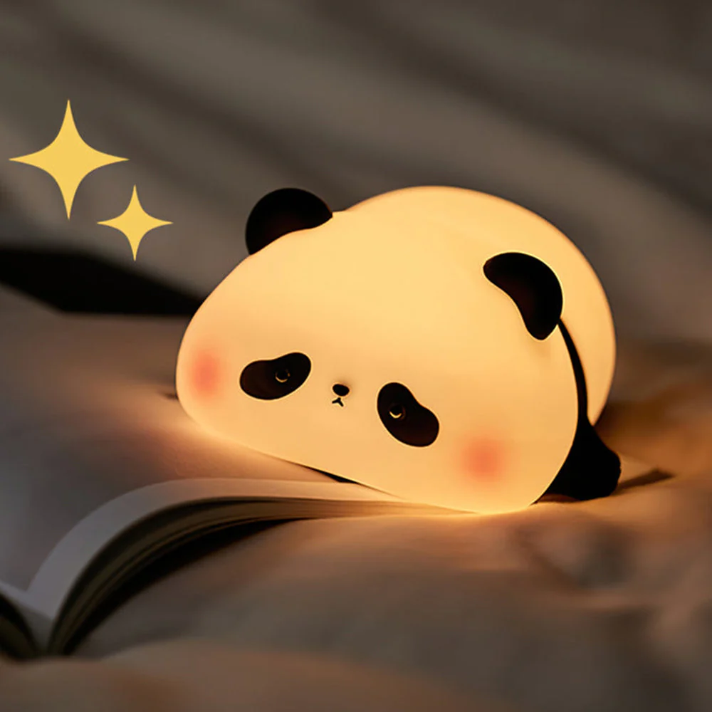Panda Led Silicone Bedroom Night Light Table Lamp - Image 12