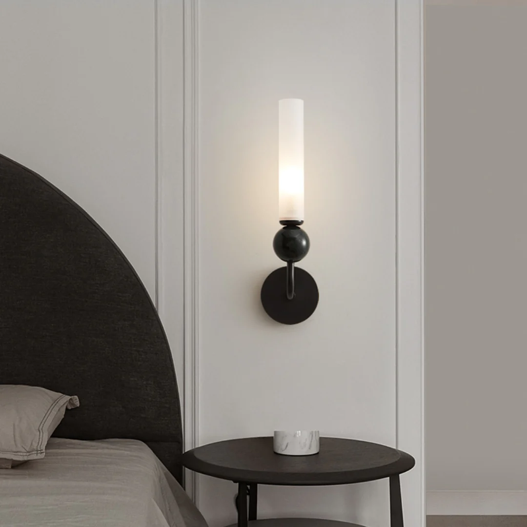 Light Luxury Copper Long Pole Corridor Wall Lamp - Image 11