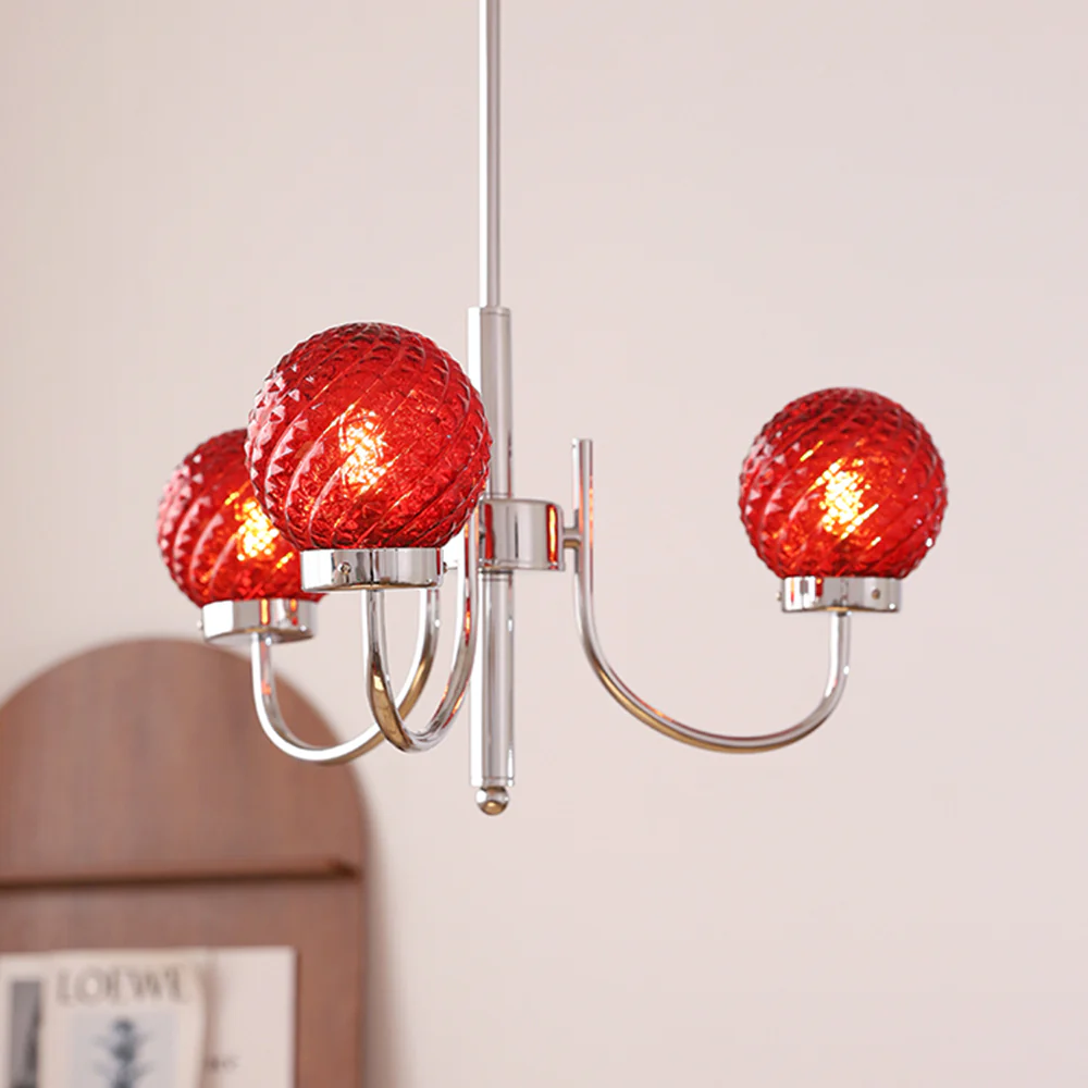 Light Luxury Glass Ball Bedroom Chandeliers - Image 19