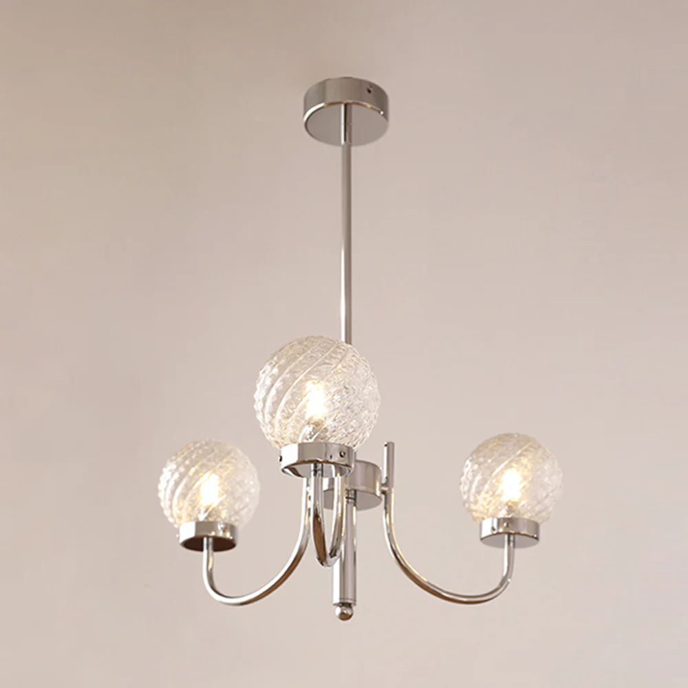 Light Luxury Glass Ball Bedroom Chandeliers - Image 6