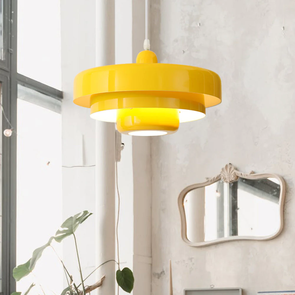 Medieval Bauhaus Iron Ceiling Pendant Light - Image 17