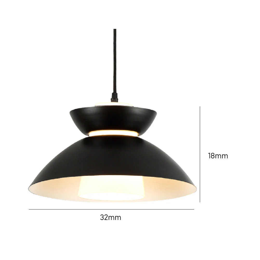 Medium Dimmable Pendant Large Farmhouse Hanging Lights - Image 5