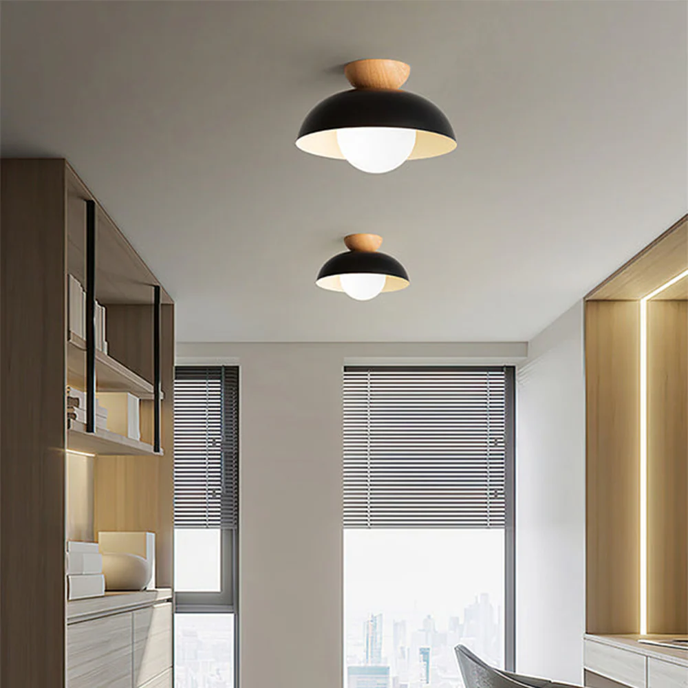 Minimalist Eco-friendly Metal Ceiling Light - Image 25