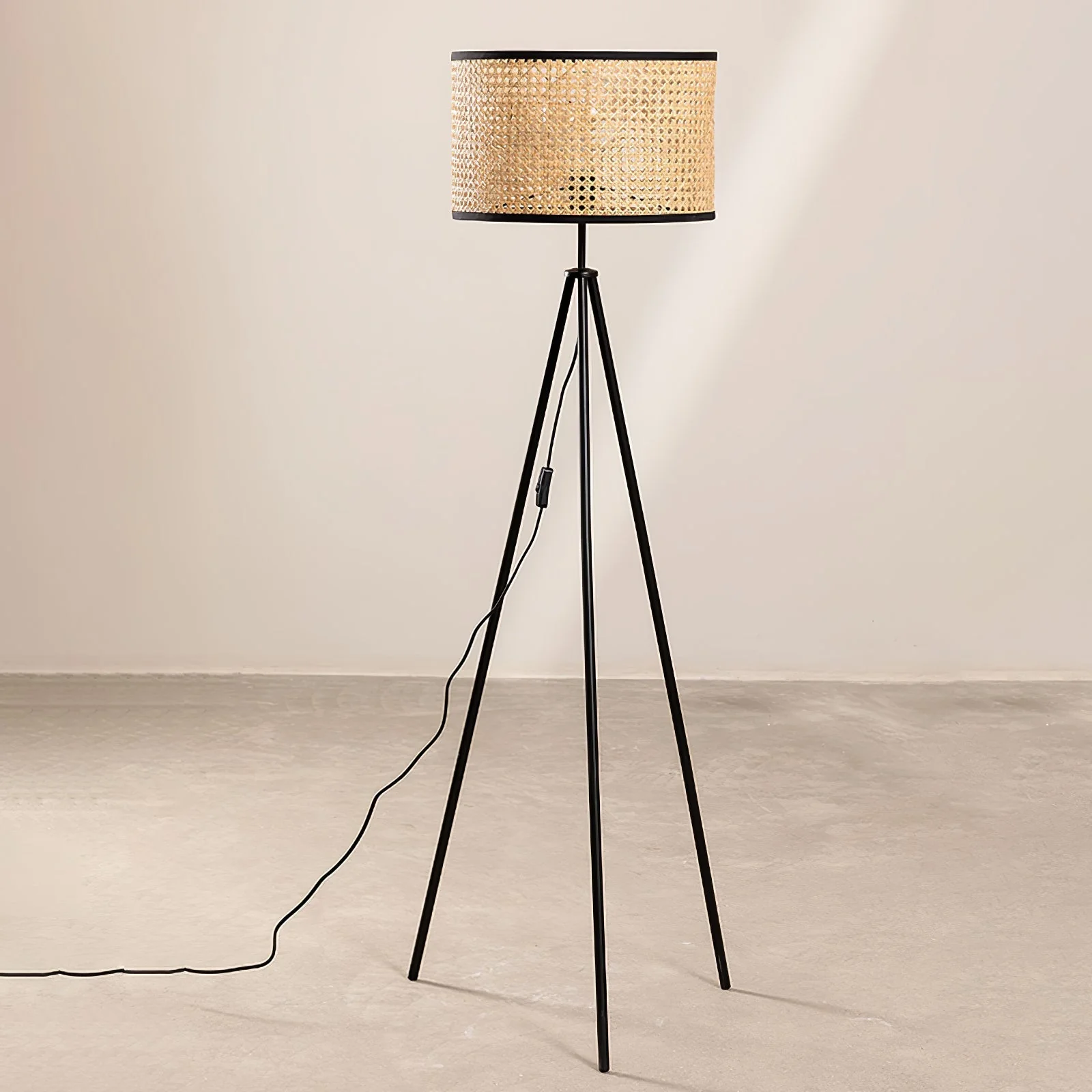 Minimalist Nature Bamboo Tall Floor Lamp - Image 5