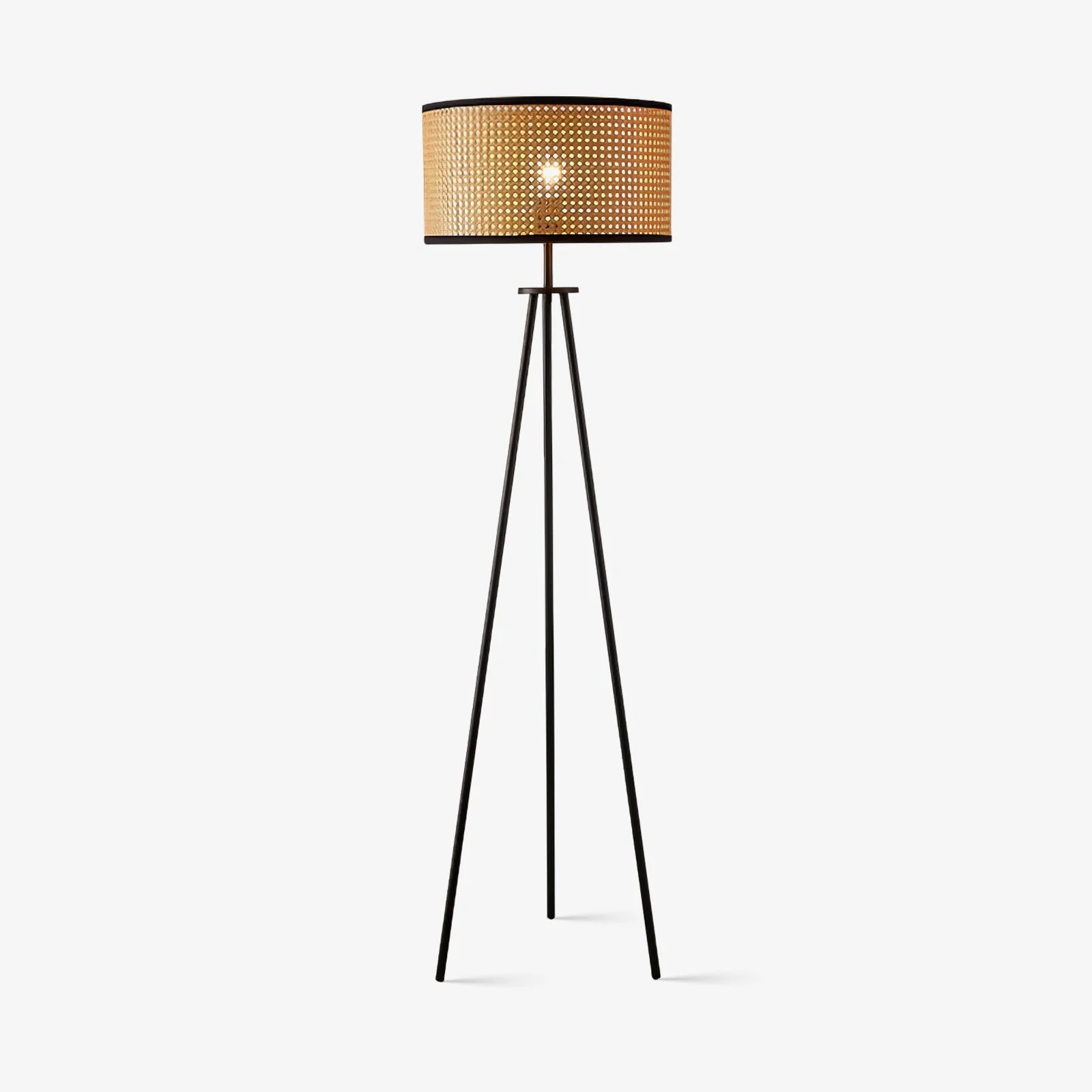 Minimalist Nature Bamboo Tall Floor Lamp - Image 8