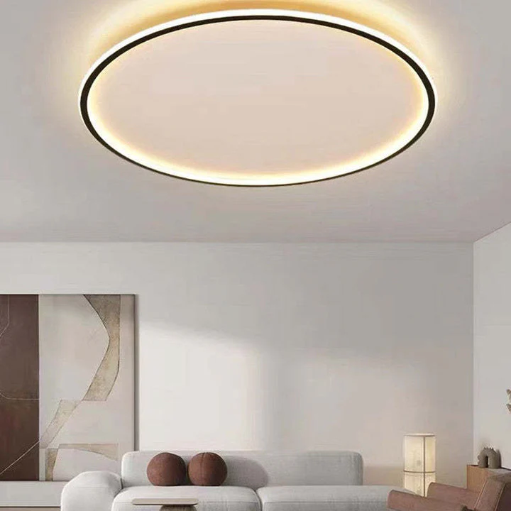 Minimalist Ultra-thin Adjustable Round Ceiling Light - Image 9