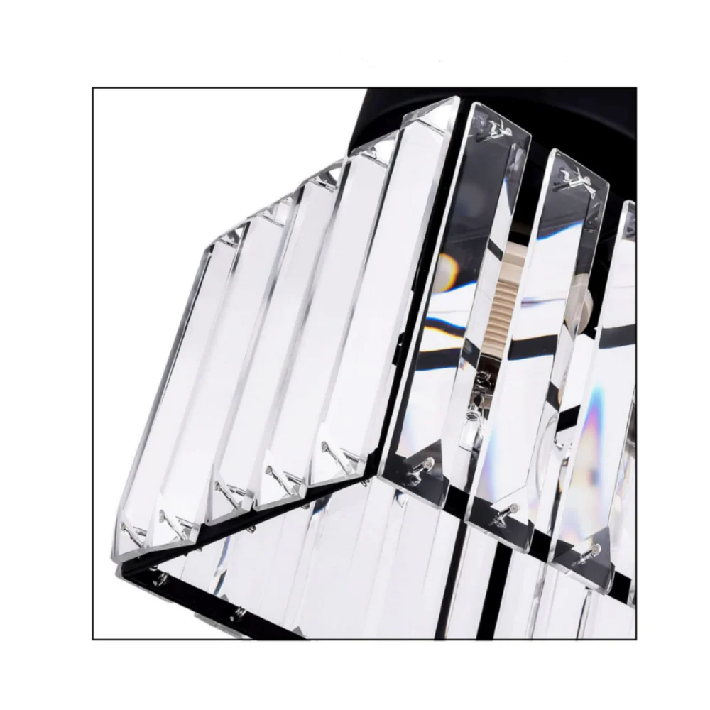 Modern 1-Light Black Hallway Ceiling Light - Image 6