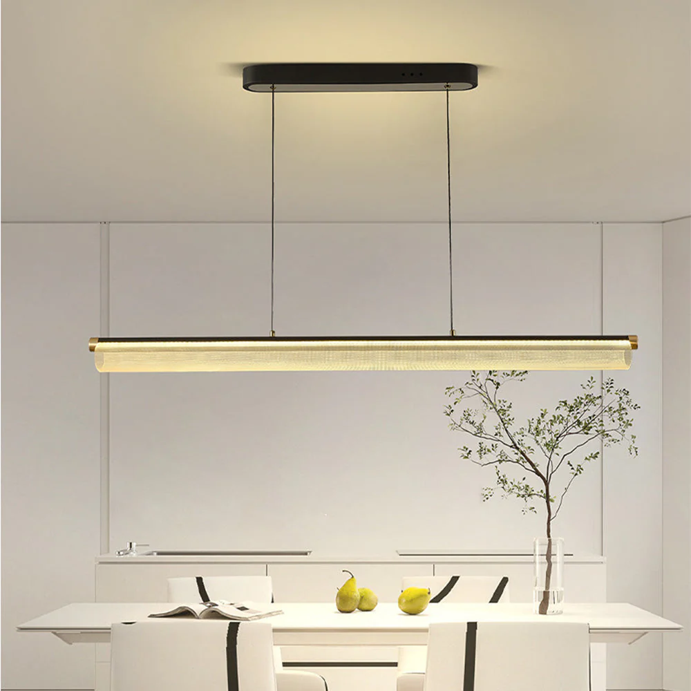 Modern Acrylic Long LED Pendant Light - Image 7