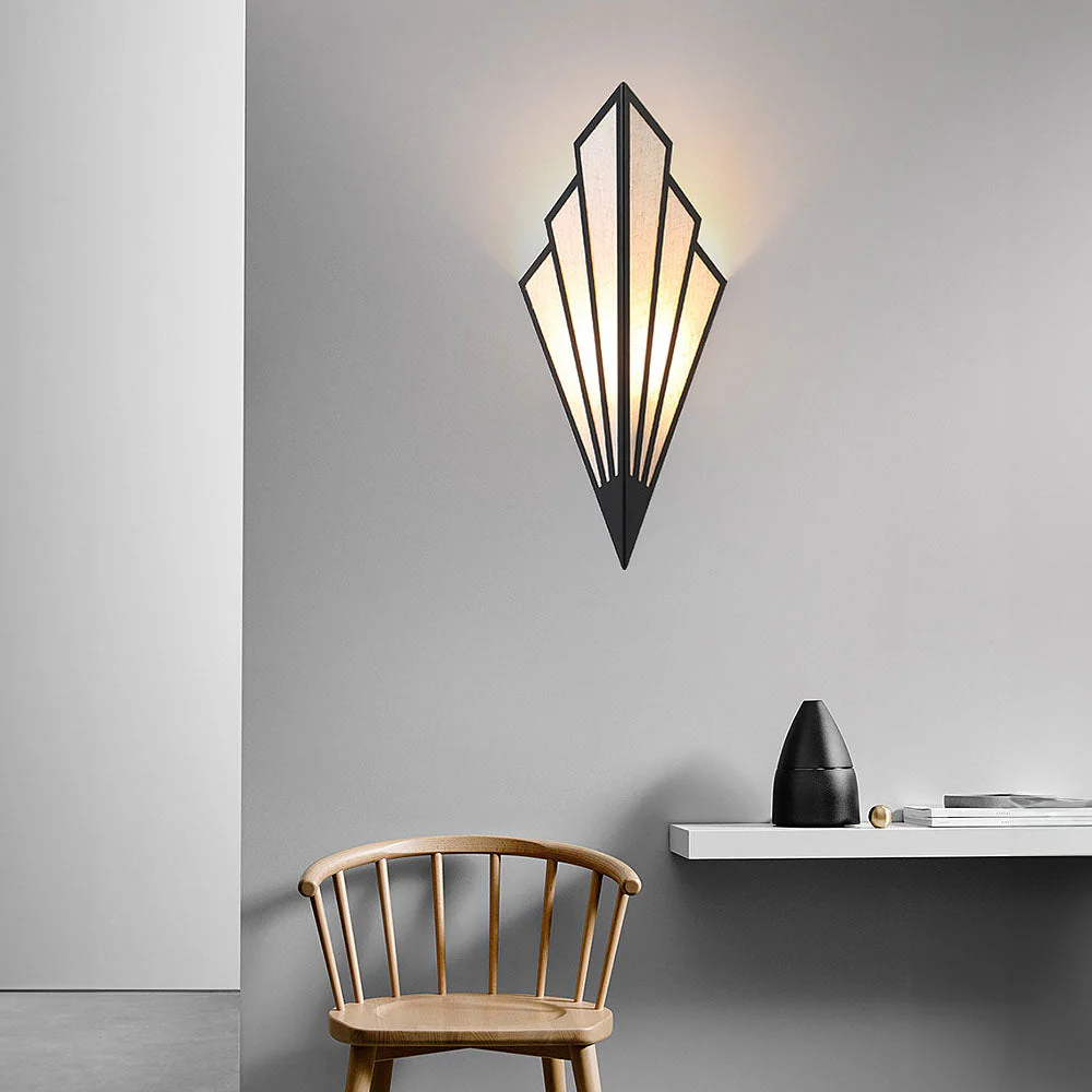 Modern Diamond Linen Wall LED Light - Image 2