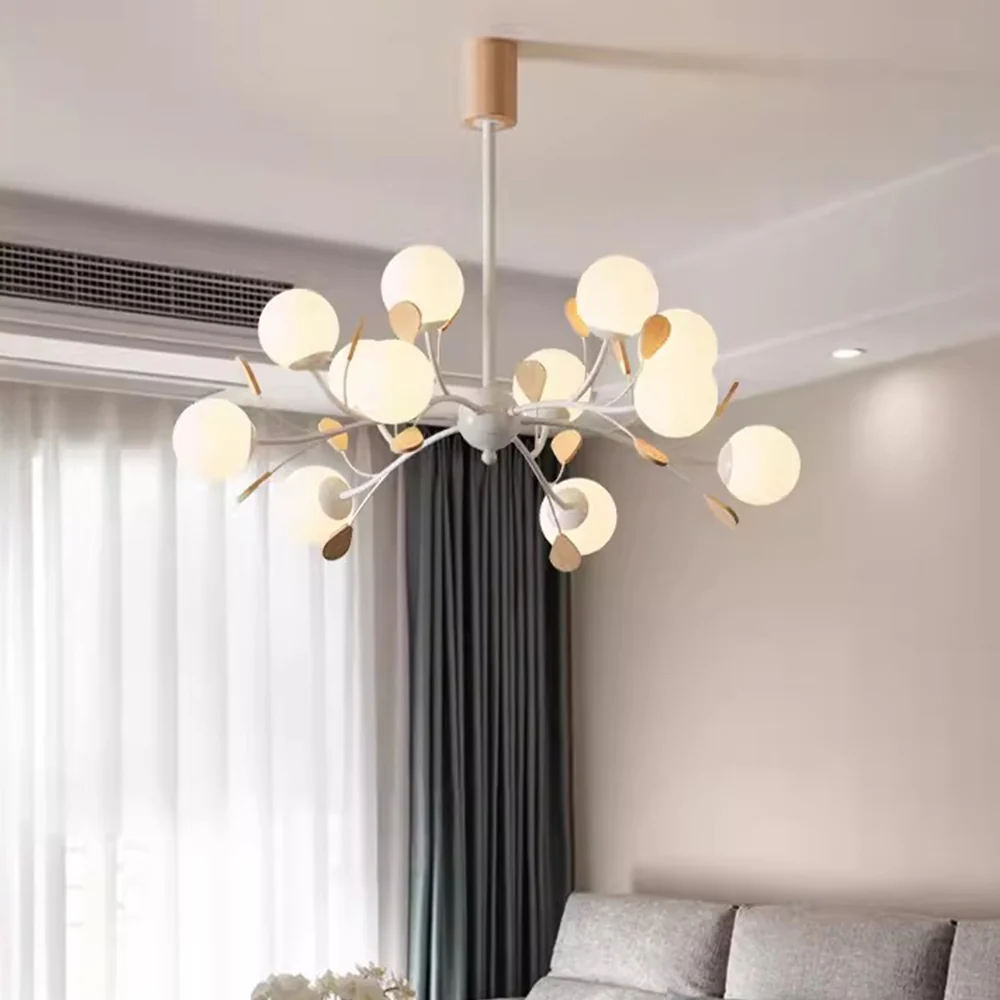 Modern Firefly Glass Chandelier - Image 14