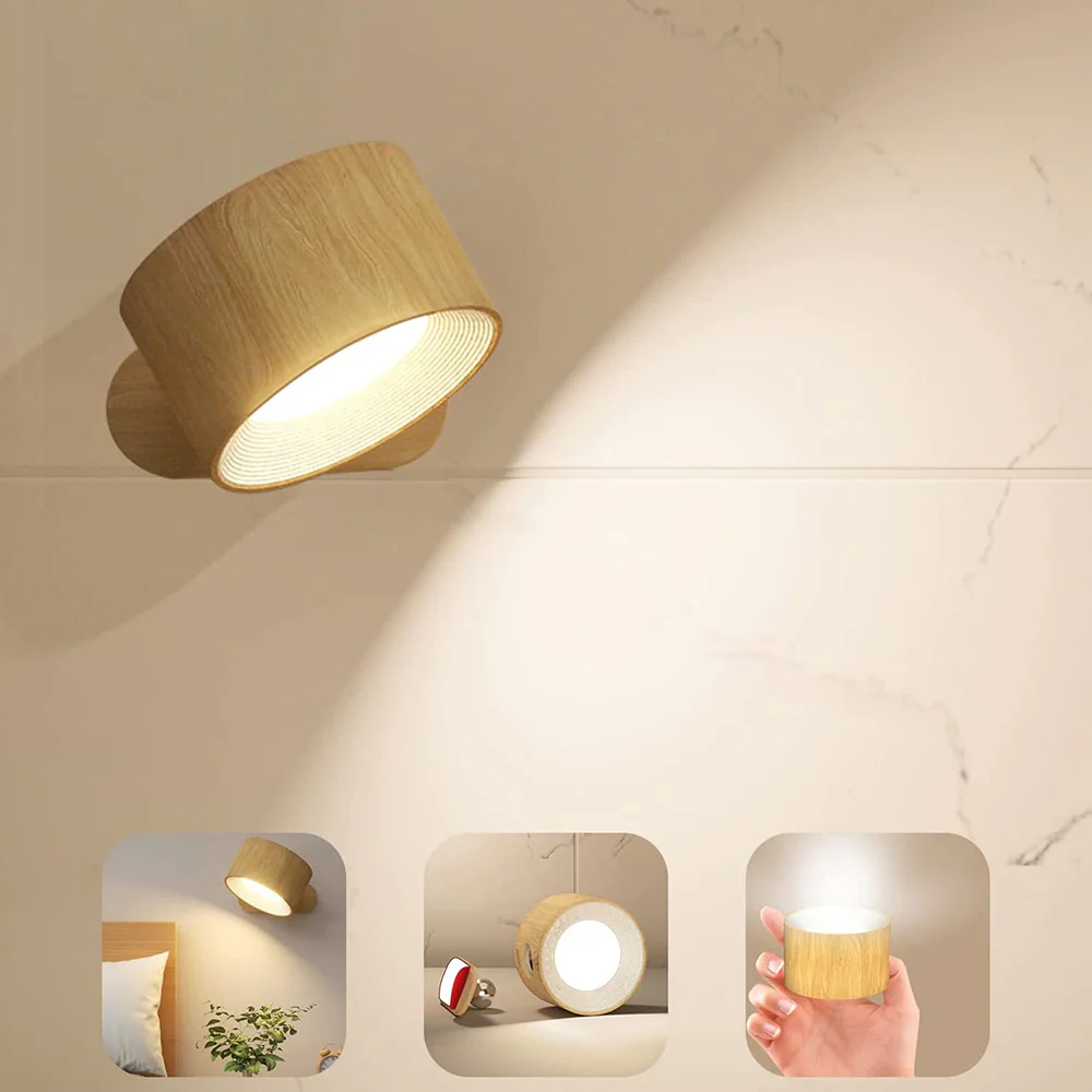 Modern LED Rotation Mini Wall Light - Image 14