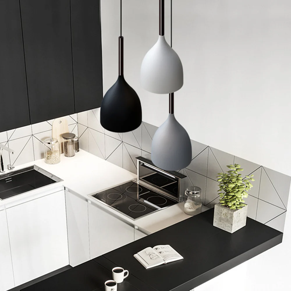 Modern Metal Triple Pendant Lights - Image 8